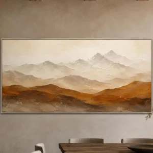 Terracotta Landscape Painting